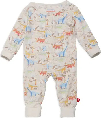 Magnetic Me Ext-Roar-Dinary Magnetic Grow with Me Convertible Footie | Nordstrom | Nordstrom