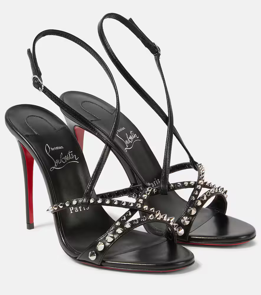 Christian Louboutin Tatooshka Spikes leather sandals | Mytheresa (US/CA)