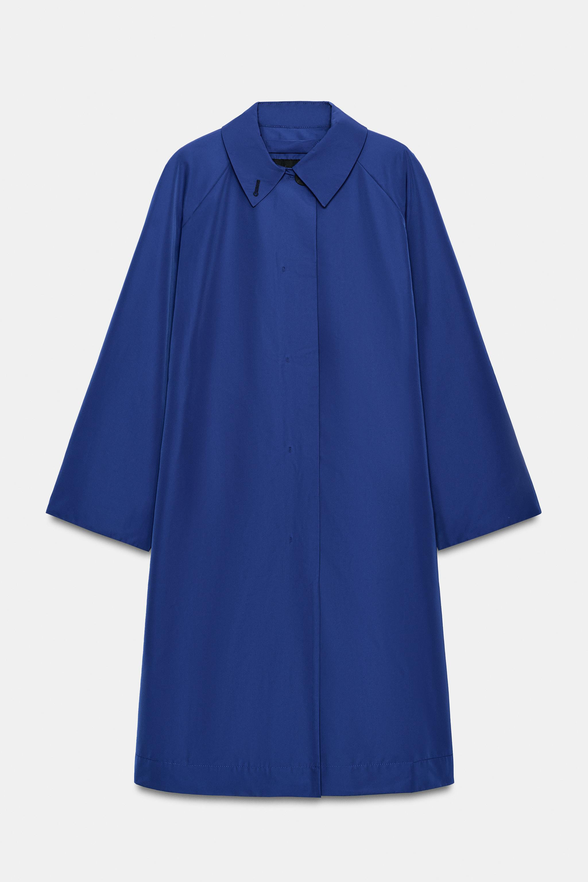 ZW COLLECTION MIDI NYLON TRENCH COAT | Zara US