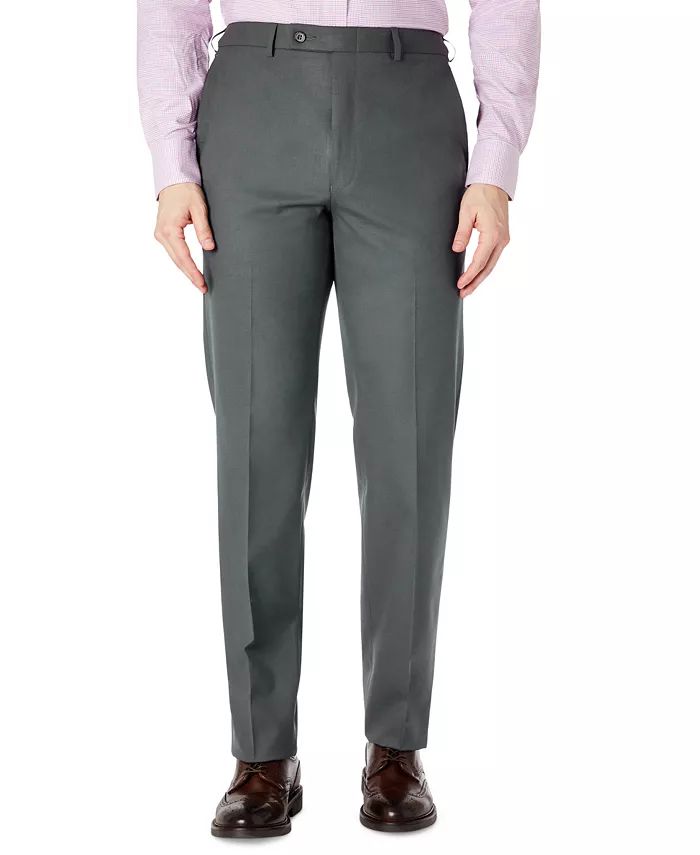 Men's Classic-Fit Ultraflex Stretch Flat-Front Dress Pants | Macy's