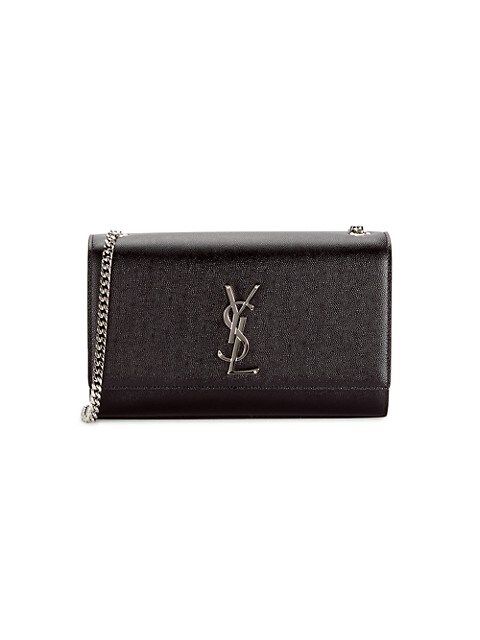 Saint Laurent Kate Grained Leather Shoulder Bag on SALE | Saks OFF 5TH | Saks Fifth Avenue OFF 5TH