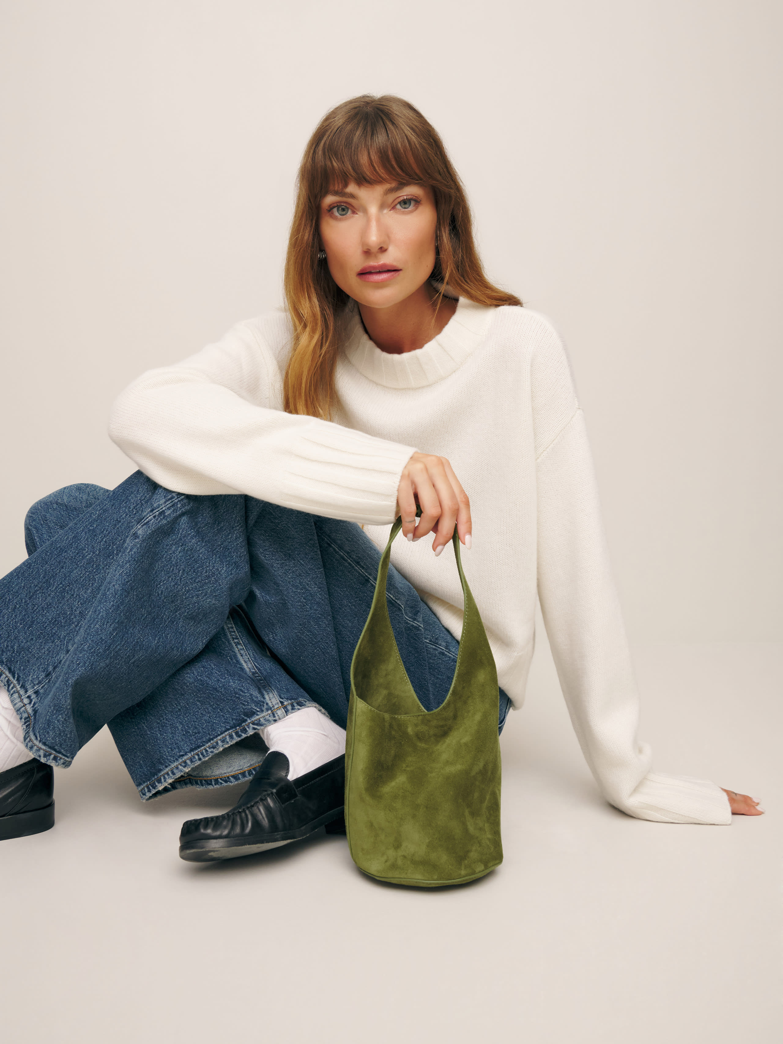 Small Silvana Bucket Bag | Reformation (Global)