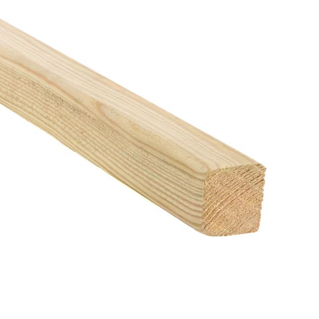 Severe Weather 2-in x 2-in x 8-ft #1 Radius Edge Wood Pressure Treated Lumber | Lowe's