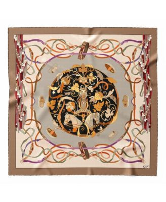 Elizabetta Women's Sella Nobile - Silk Foulard - Tan | Macy's