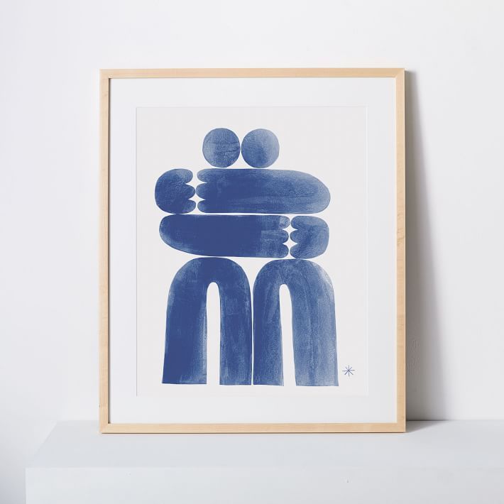 Christopher David Ryan Print - Blue Hug | West Elm (US)