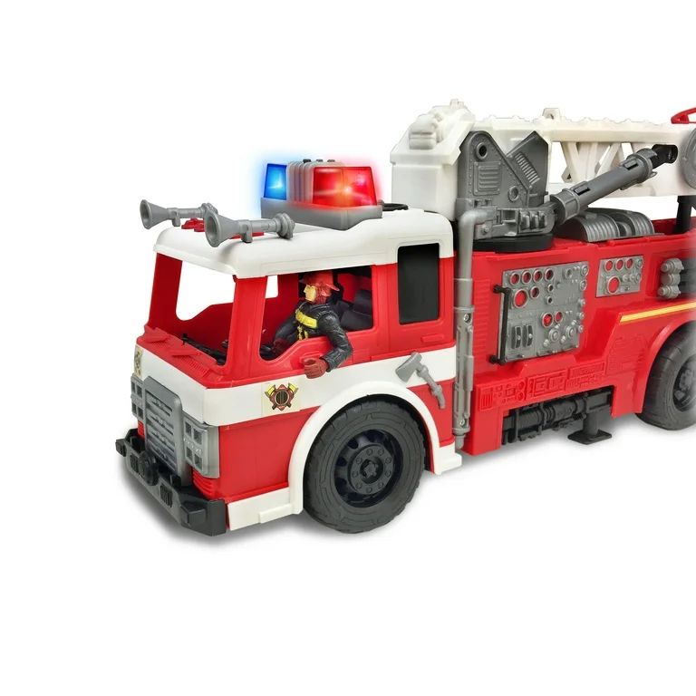 Kid Connection Fire Truck Play Set, 10 Pieces | Walmart (US)