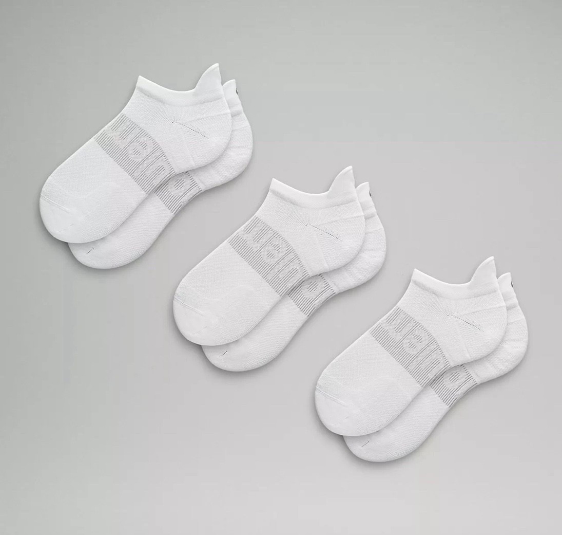 Lululemon’s 3 packs of Power Stride Tab Socks are down to only $19 today at Amazon - normally $38! These are amazing socks that do not slip, and work well if everything from athletic shoes to crocs to slip ons. Free Shipping also!

#LTKActive #LTKSaleAlert #LTKfitnessgoals