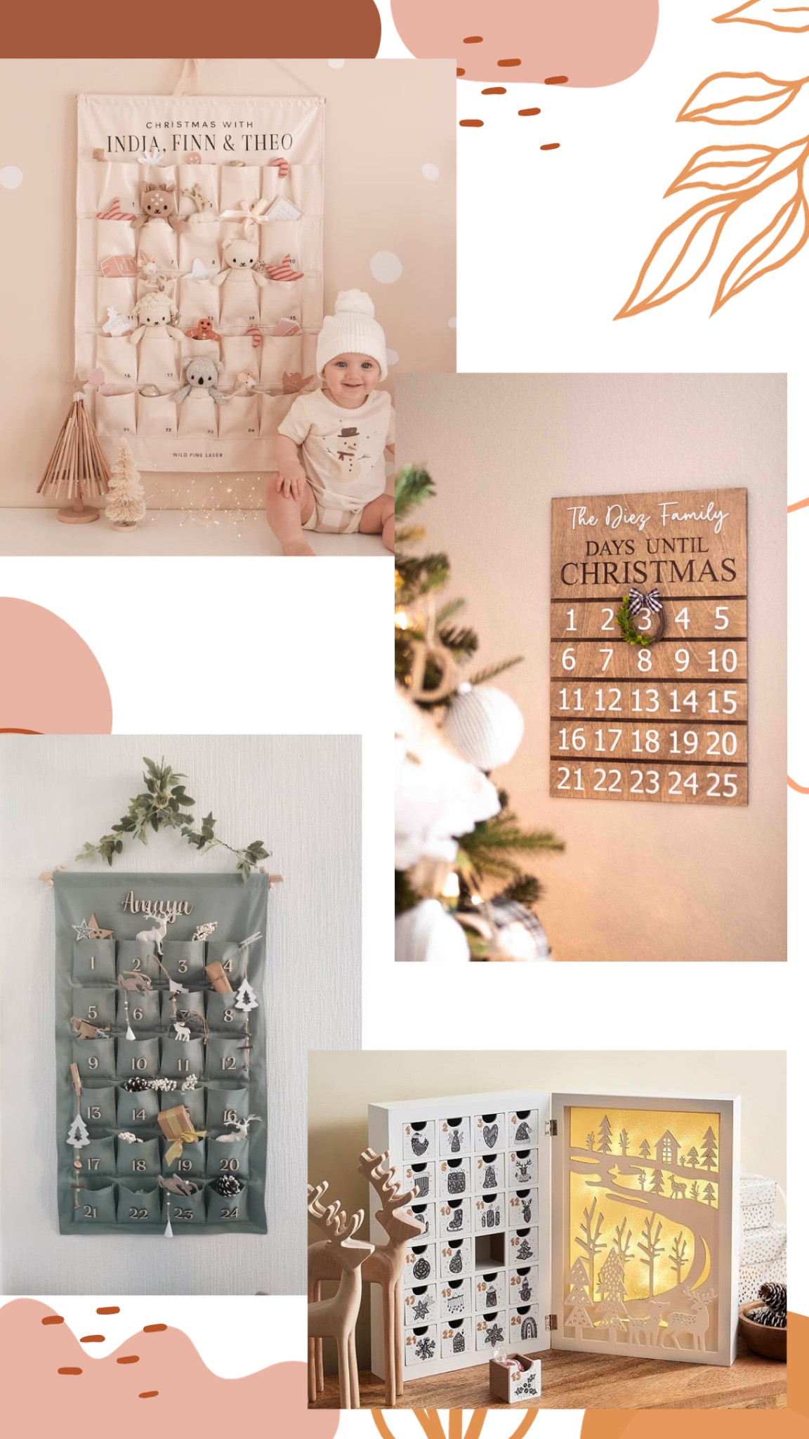 Advent calendar: reusable & personalized 

#LTKHoliday #LTKSeasonal #LTKGiftGuide