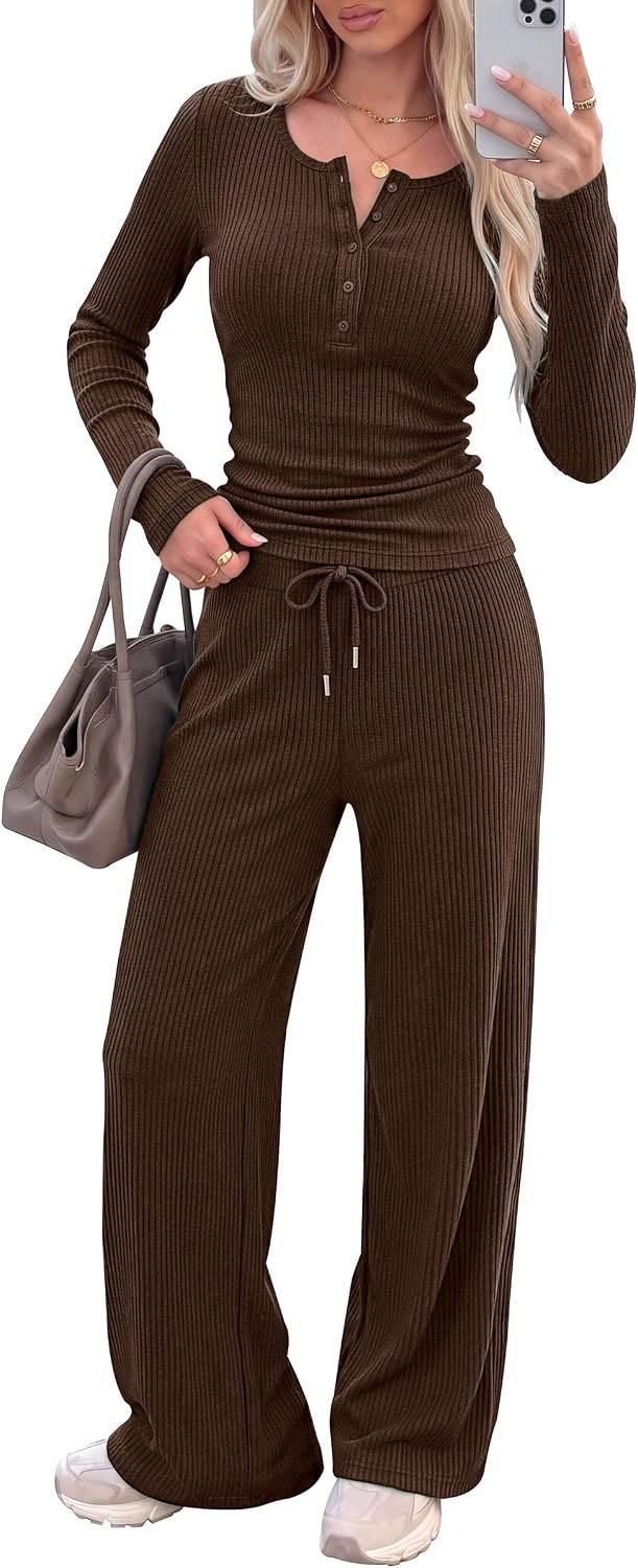 PRETTYGARDEN Two Piece Lounge Sets for Women Fall Fashion | Amazon (US)
