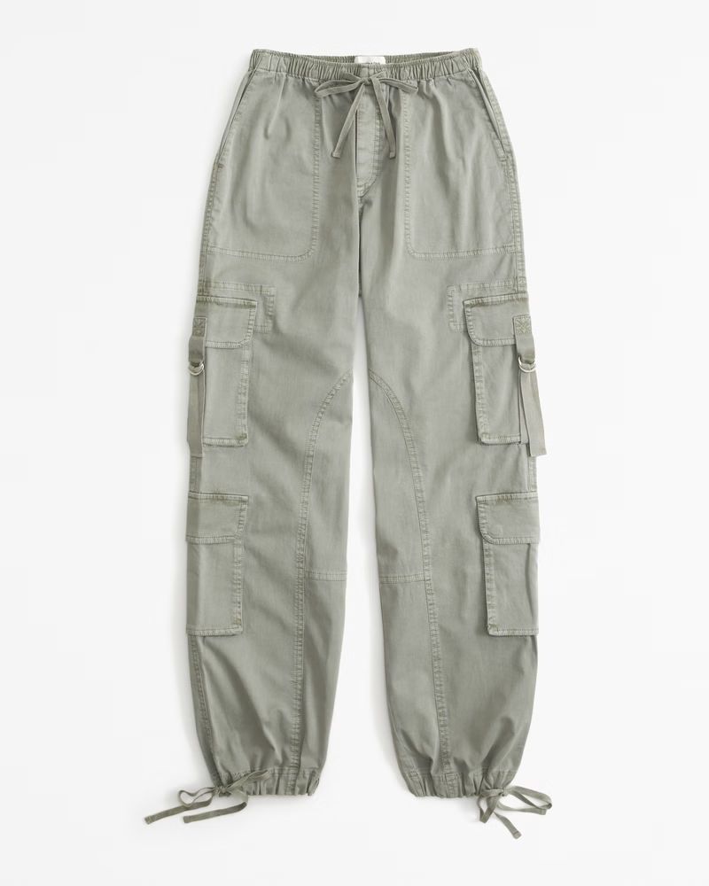 Women's High Rise Baggy Cargo Pant | Women's Bottoms | Abercrombie.com | Abercrombie & Fitch (US)
