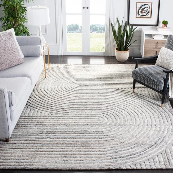 Baylay Hand Tufted Abstract Indoor Rug | Wayfair North America