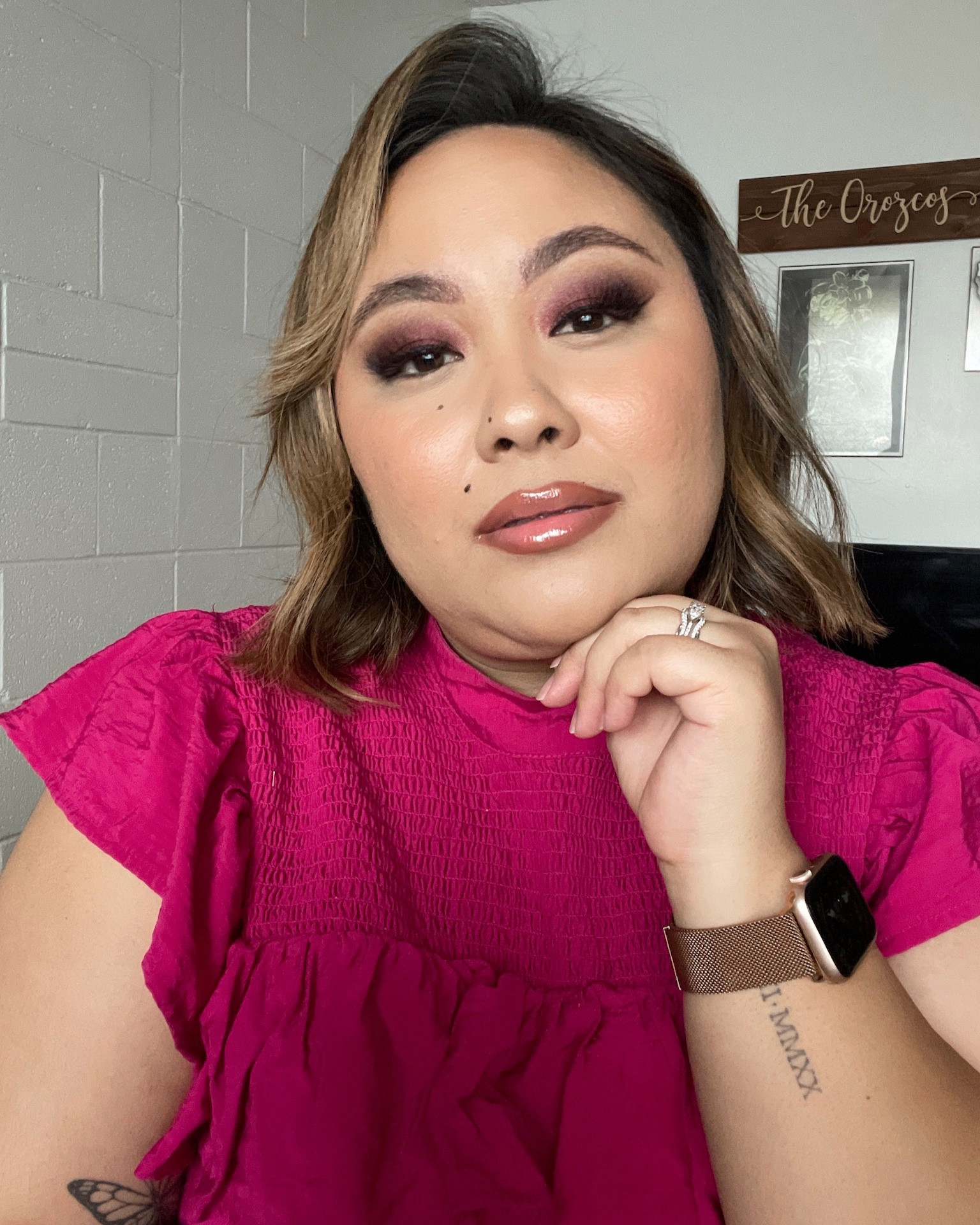 Purple Valentine’s Day date night makeup using the Anastasia Beverly Hills Rose Metals Eyeshadow Palette 💘

Tags: valentine’s makeup, date night makeup, glam makeup, sultry makeup, cloud skin, ardell lashes, fenty beauty, onesize patrick starrr, nyx, sephora collections, mac cosmetics, urban decay, nars, haus labs

#LTKbeauty