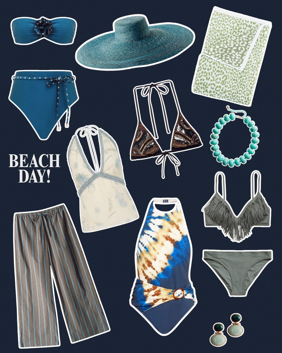 summer beach day finds; blues💙

#LTKootd #LTKSwim #LTKTravel