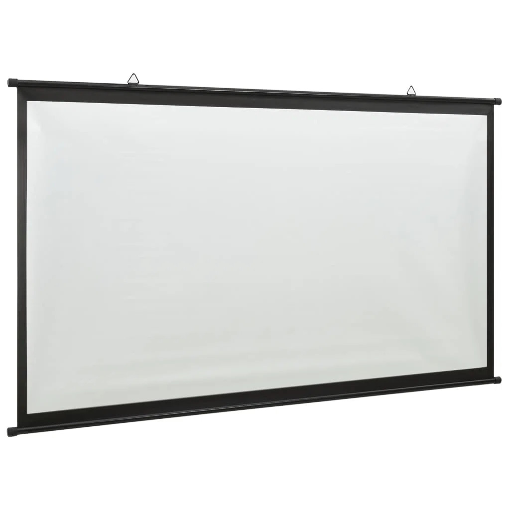 Bonanza White Manual Wall/Ceiling Mounted Projector Screen | Wayfair North America