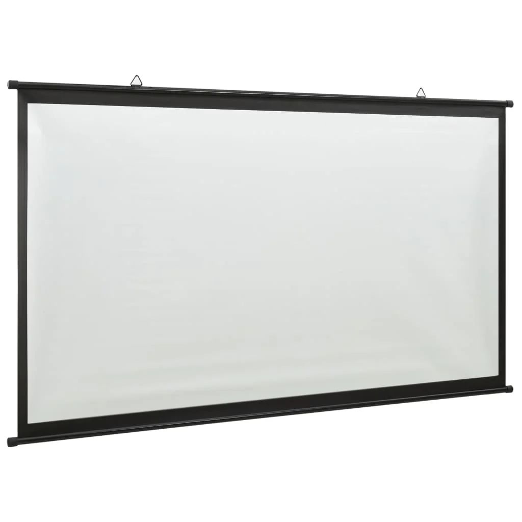 Bonanza White Manual Wall/Ceiling Mounted Projector Screen | Wayfair North America