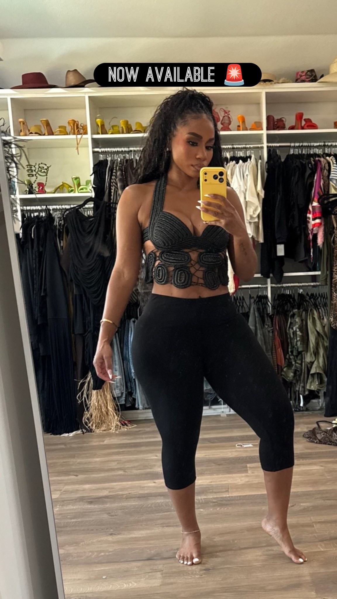 Crochet statement top! Pairs well with tons of bottoms!

#LTKootd #LTKMidsize #LTKNYFW