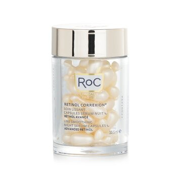 ROCRetinol Correxion Line Smoothing Night Serum Capsules 30Capsules | Strawberrynet