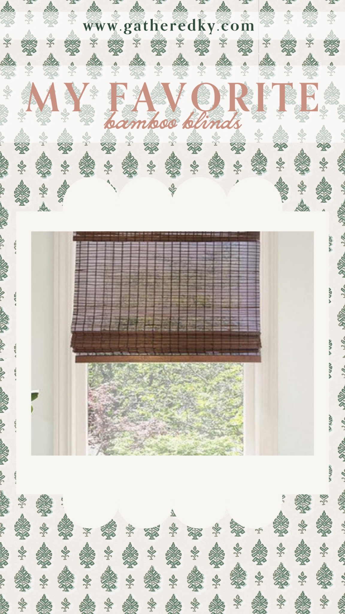 My Favorite Bamboo Blinds

Home Decor, Amazon Finds, Bamboo Blinds 

#LTKhome #LTKstyletip #LTKMostLoved