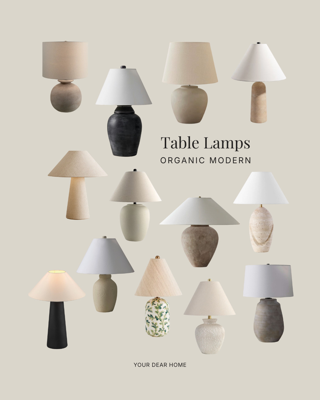 Table lamps are one of the easiest ways to add warmth to a room! They give you soft task lighting and make a space feel cozy and lived-in, especially in the evenings. I almost always use them in pairs for a more polished look. 

 #LTKHome