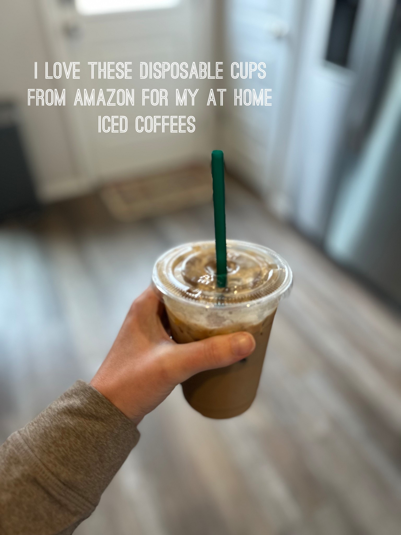 Amazon disposable cups, lids and straws set for at home iced coffeee

#LTKSaleAlert #LTKfoodie #LTKmorningroutine