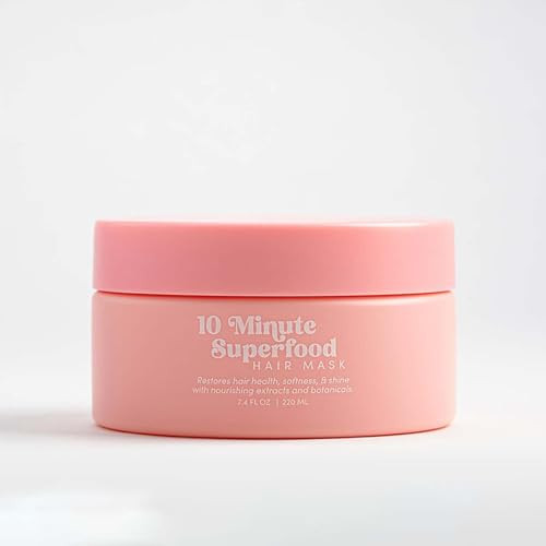 Generic Glimmer Hair Mask,Glimmer 10 Minute Hair Mask,Glimmer 10-Minute Vitamin-Infusion Hair Mask,10 Minute Superfood Hair Mask Repair,For Thicker,Fuller,Softer Hair (1Pc), Pink | Amazon (US)