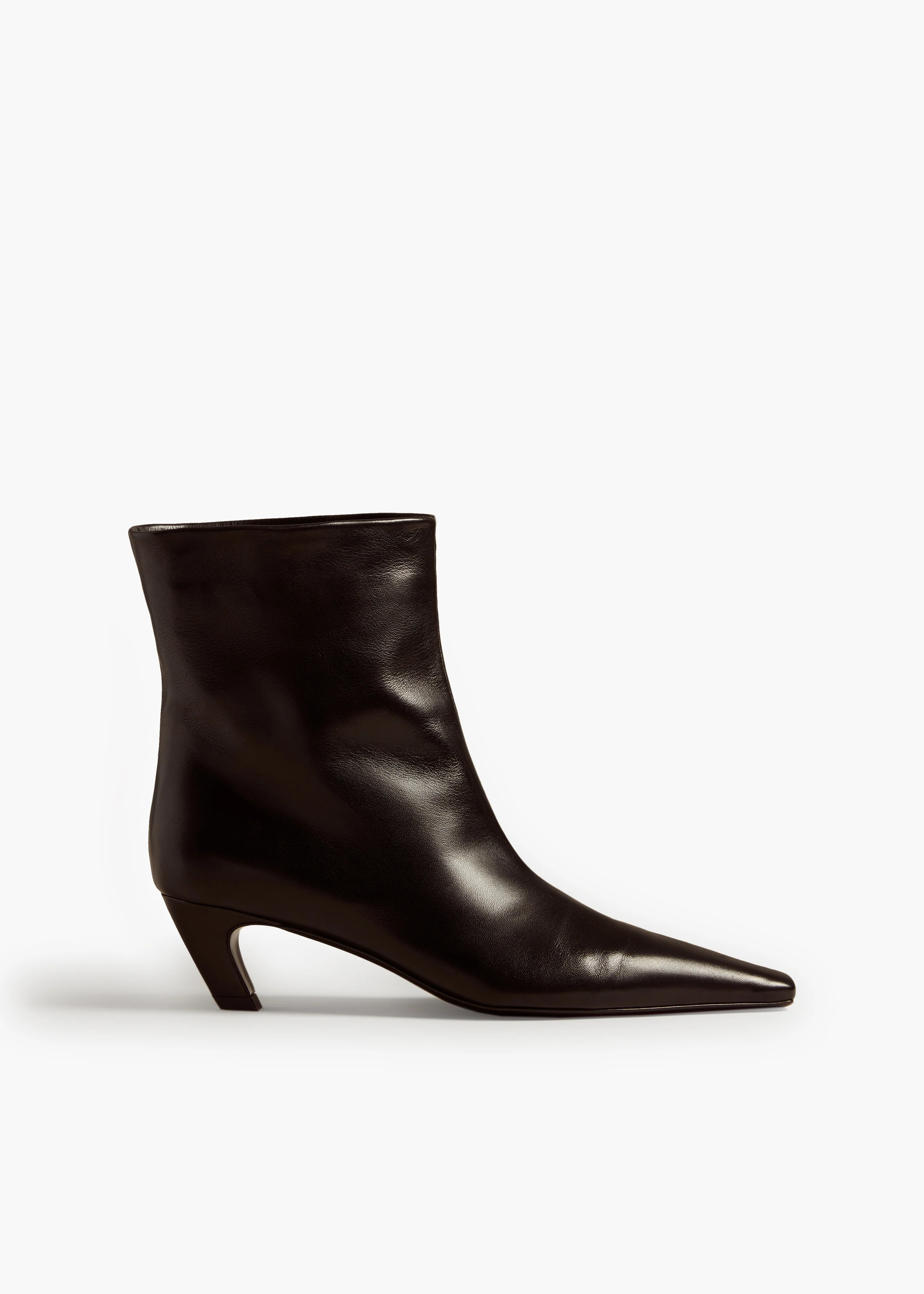 KHAITE - Arizona Boot In Black Leather | Khaite