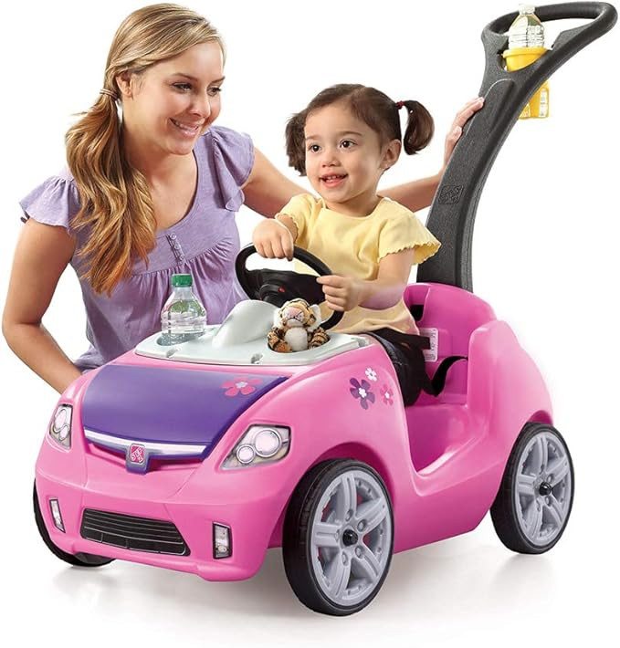 Step2 824200 Whisper Ride II Kid’s Toy Push Car – Pink | Amazon (US)