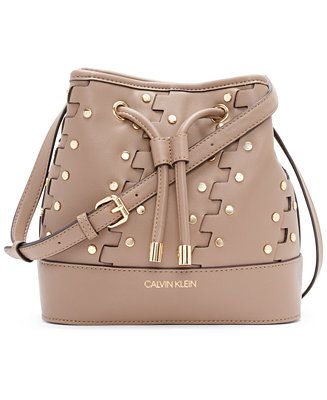Calvin Klein Gabrianna Mini Bucket & Reviews - Handbags & Accessories - Macy's | Macys (US)