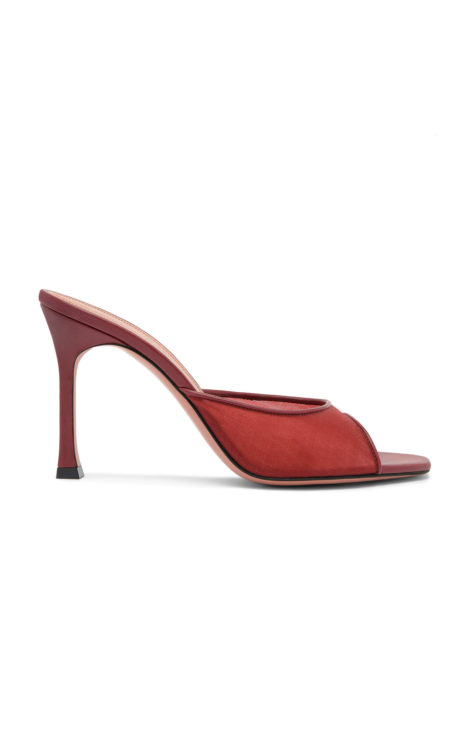 Amina Muaddi Alexa Mesh Mules - Moda Operandi | Moda Operandi (Global)