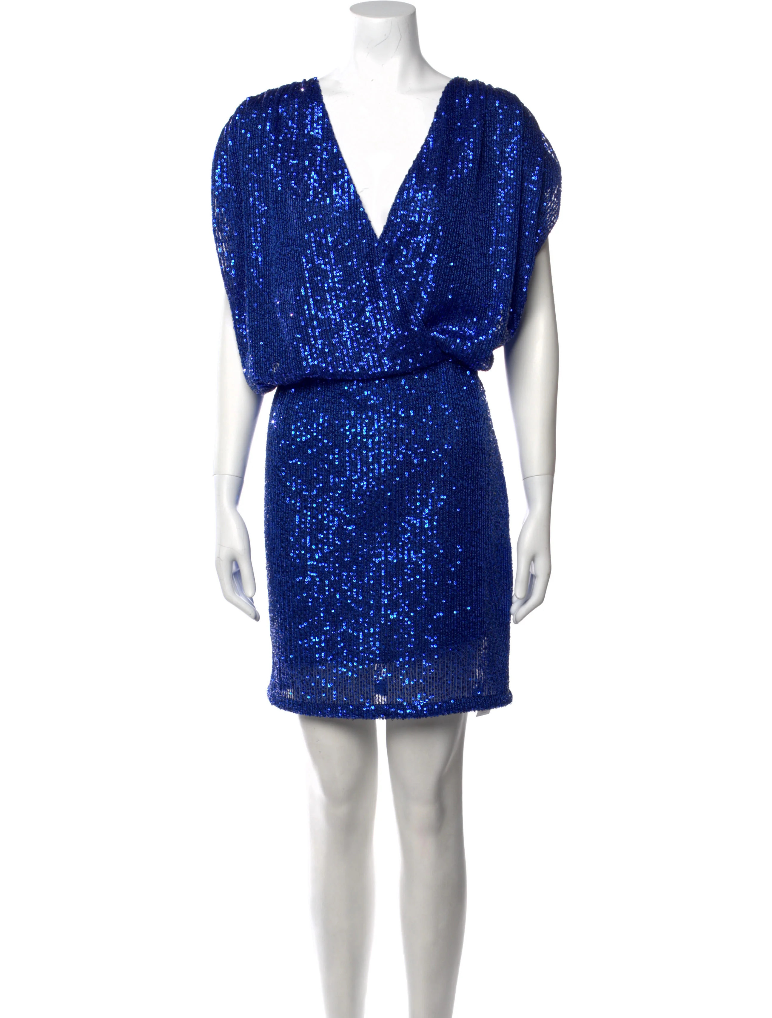 V-Neck Mini Dress | The RealReal