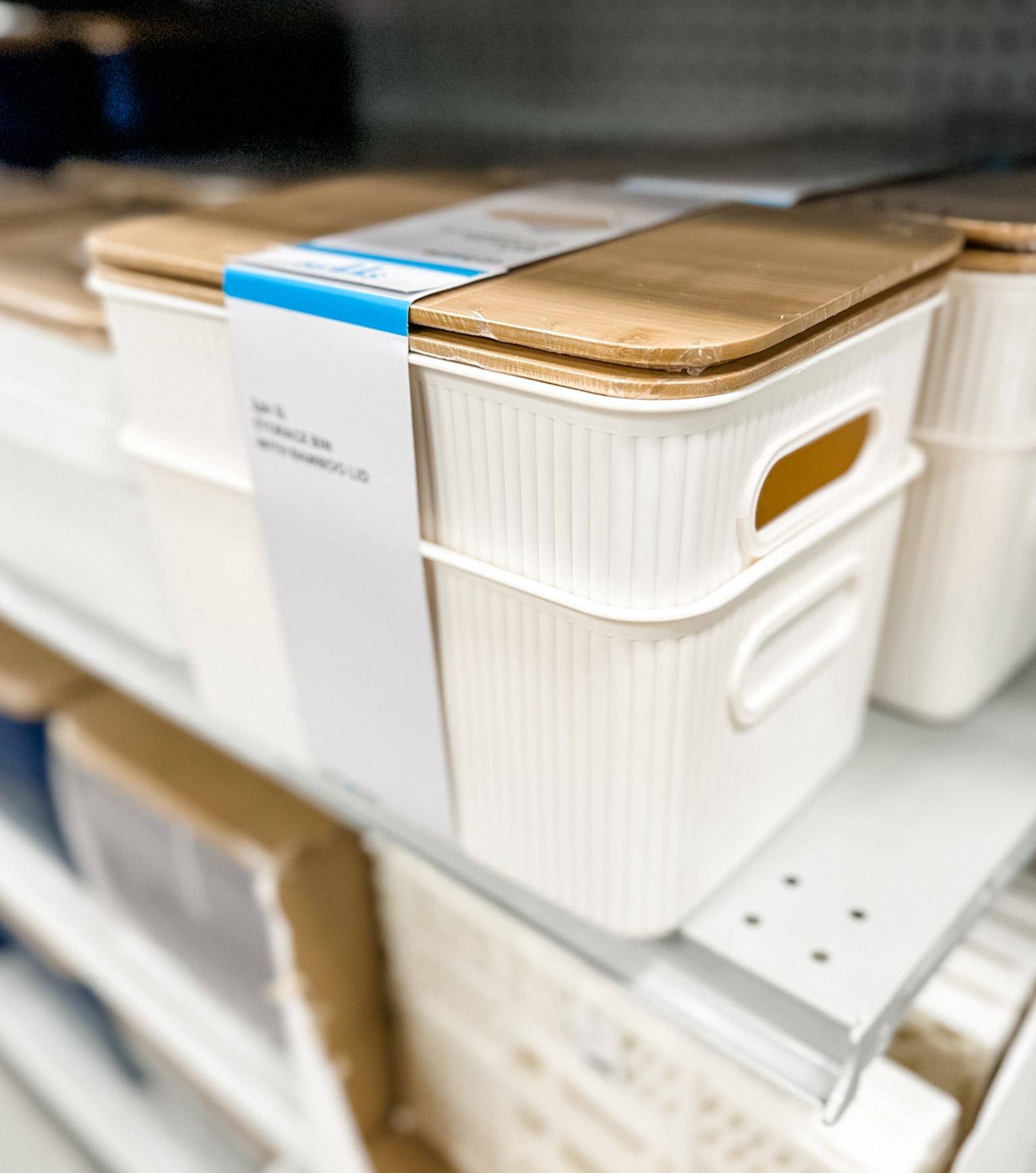 A second bamboo lid container option for the pantry. I would probably choose this option for under the sink or linen closet :) 

Storage organizer 

#LTKSeasonal #LTKhome