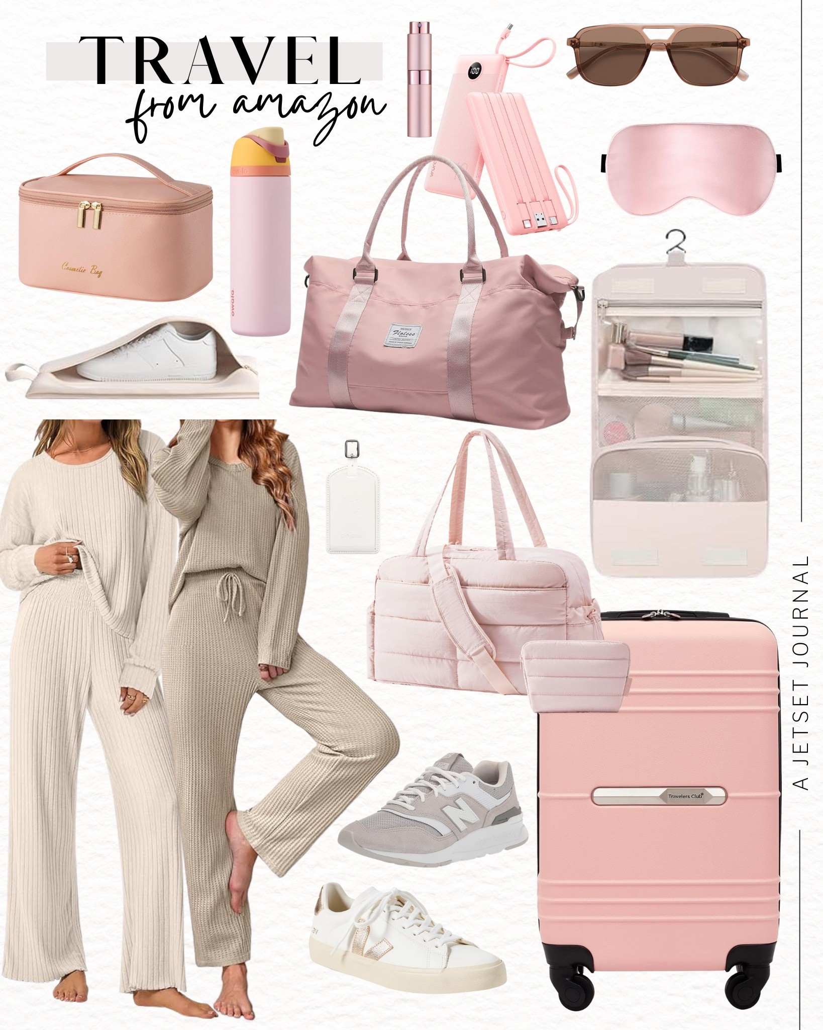 Here are some travel finds you’ll want to check out before your next trip!
weekender bag, owala water bottle, makeup bag, toiletry bag, portable charger, carry on luggage, matching set, headphones, travel picks, winter outfit, travel must have, packing tips, travel hack, amazon favorite, affordable finds

#LTKU #LTKFindsUnder50 #LTKSeasonal