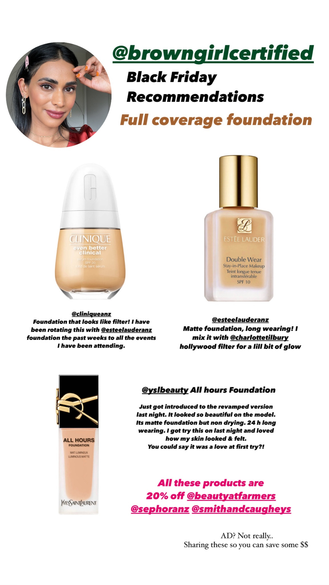 Foundation that are perfect for the holiday & party season. Long wearing & skin like finish #foundation #makeuprecommendation 

#LTKaustralia #LTKsalealert #LTKbeauty