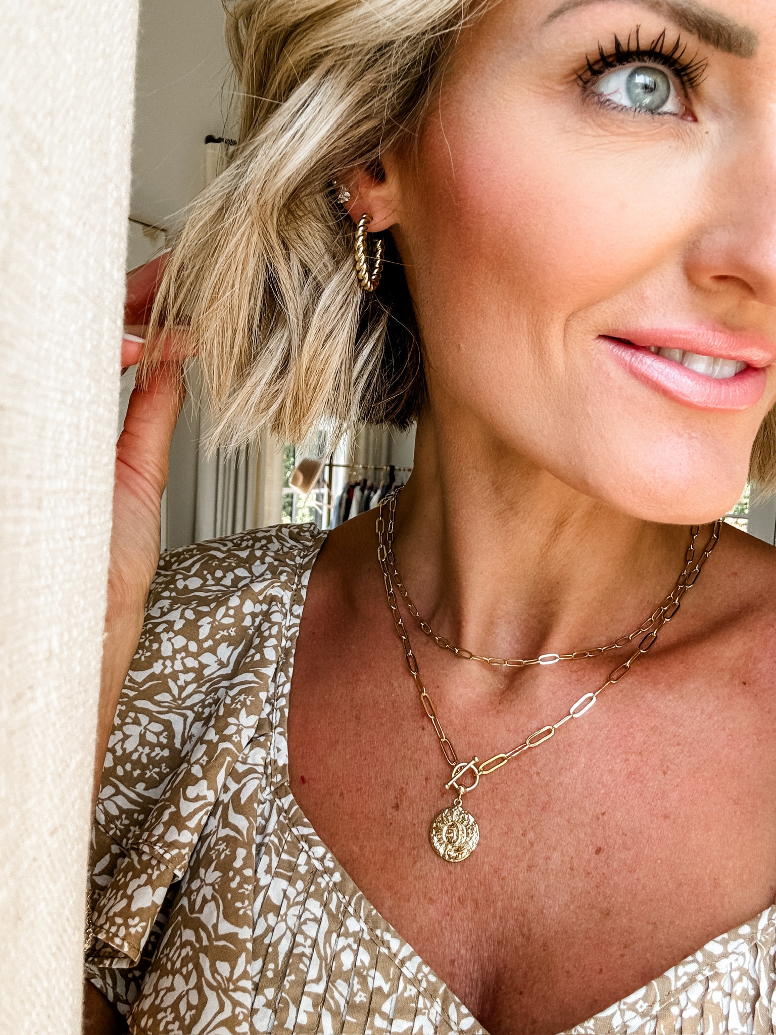 I love these necklaces layered! 

Loverly Grey, Walmart finds, jewelry, everyday jewelry, earrings, necklaces 

#LTKStyleTip #LTKFindsUnder50