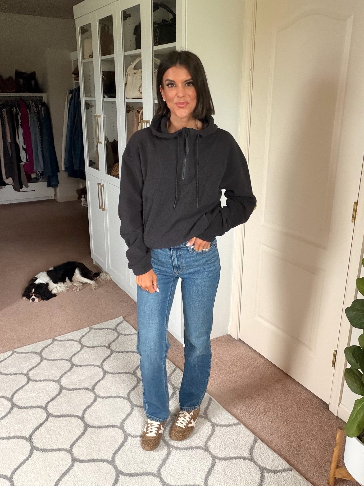 New Walmart fleece! Size small
Size 0 in jeans

#LTKSaleAlert #LTKSeasonal #LTKootd