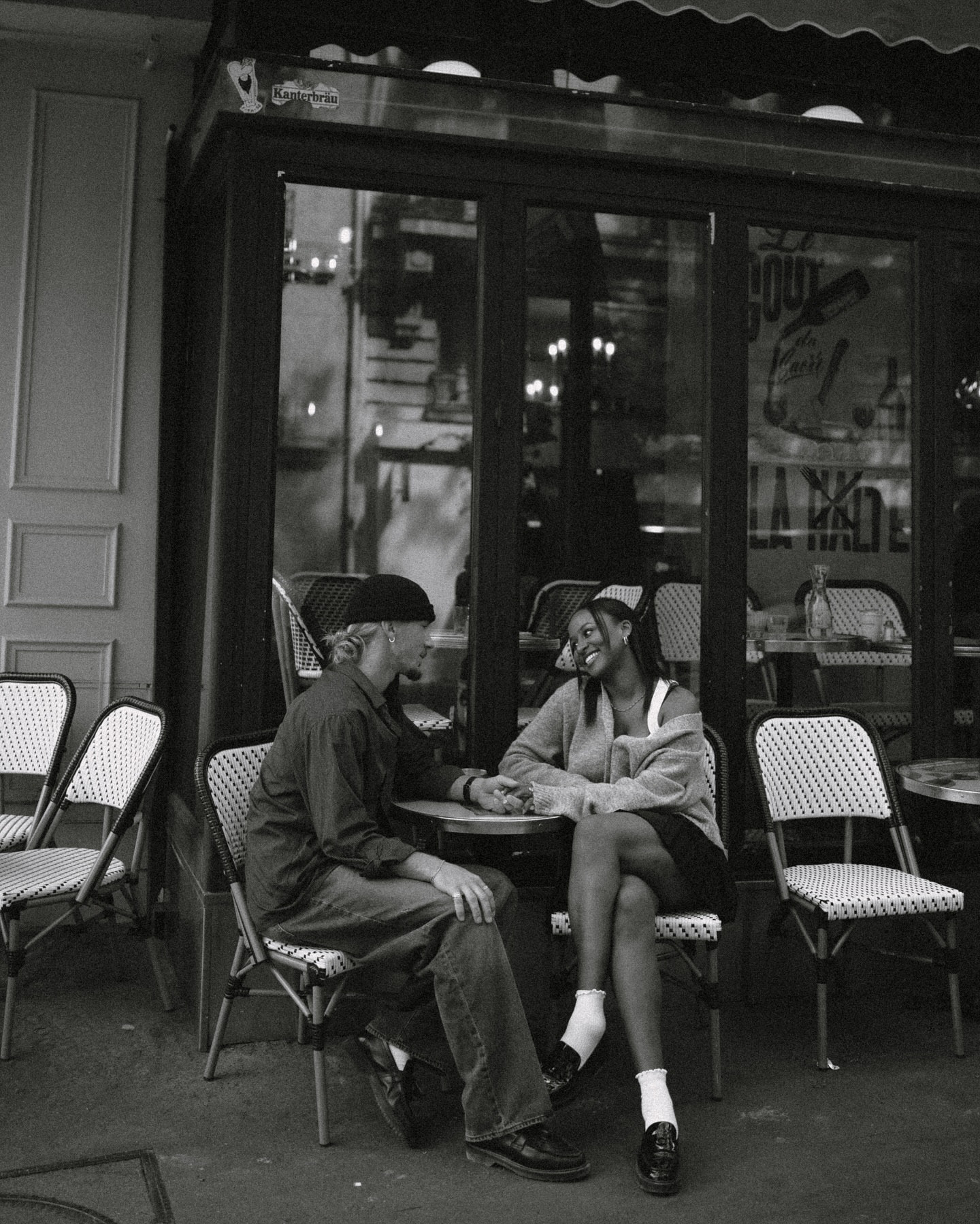 Paris in black & white feels like us… timeless. 🖤 

We spent the afternoon wandering around the city, reading menus we couldn’t pronounce, laughing at nothing, falling in love all over again.

#LTKStyleTip #LTKSaleAlert #LTKNYFW