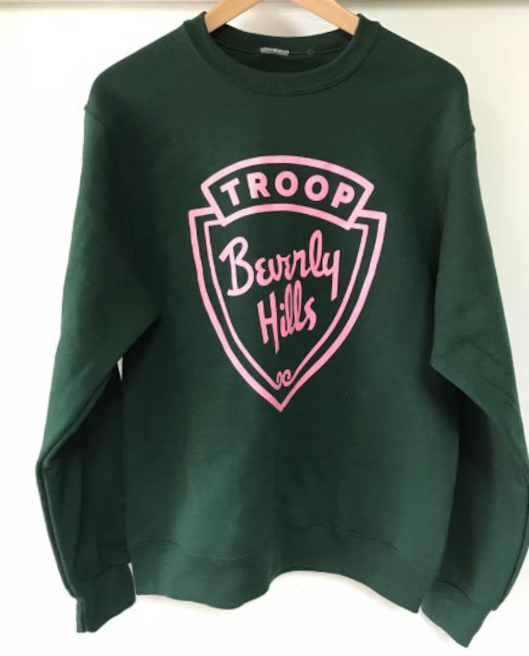 Troop Beverly Hills Movie California Pink and Green /  Phyllis Nefler / Wilderness Girls / We don... | Etsy (US)