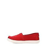 TOMS unisex child Espadrille Sneaker, Red, 6 Little Kid US | Amazon (US)