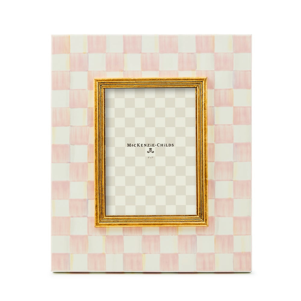 Rosy Check 5" x 7" Frame | MacKenzie-Childs