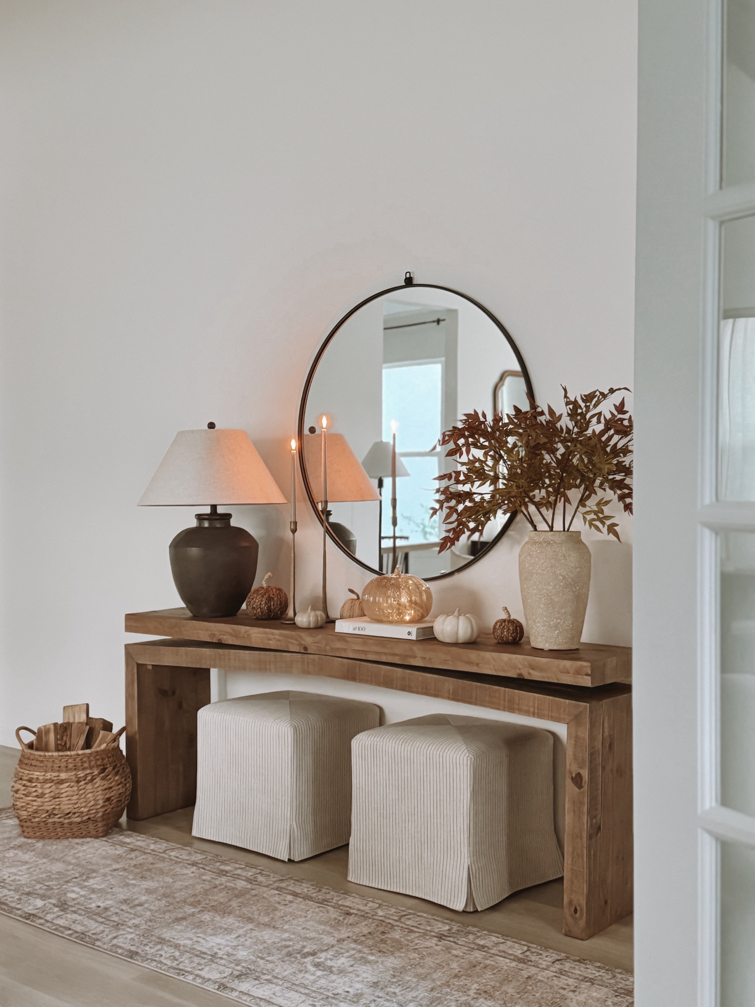My entryway mirror is currently on sale as part of @wayfair’s Labor Day deals! Also available in brass and in a variety of sizes. 

Also linking my console table, rug and other favorites from my home. 

#wayfair #wayfairpartner #fallentryway 

#LTKSeasonal #LTKHome