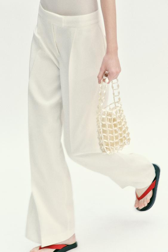 FAUX MOTHER OF PEARL BUCKET BAG | Zara US