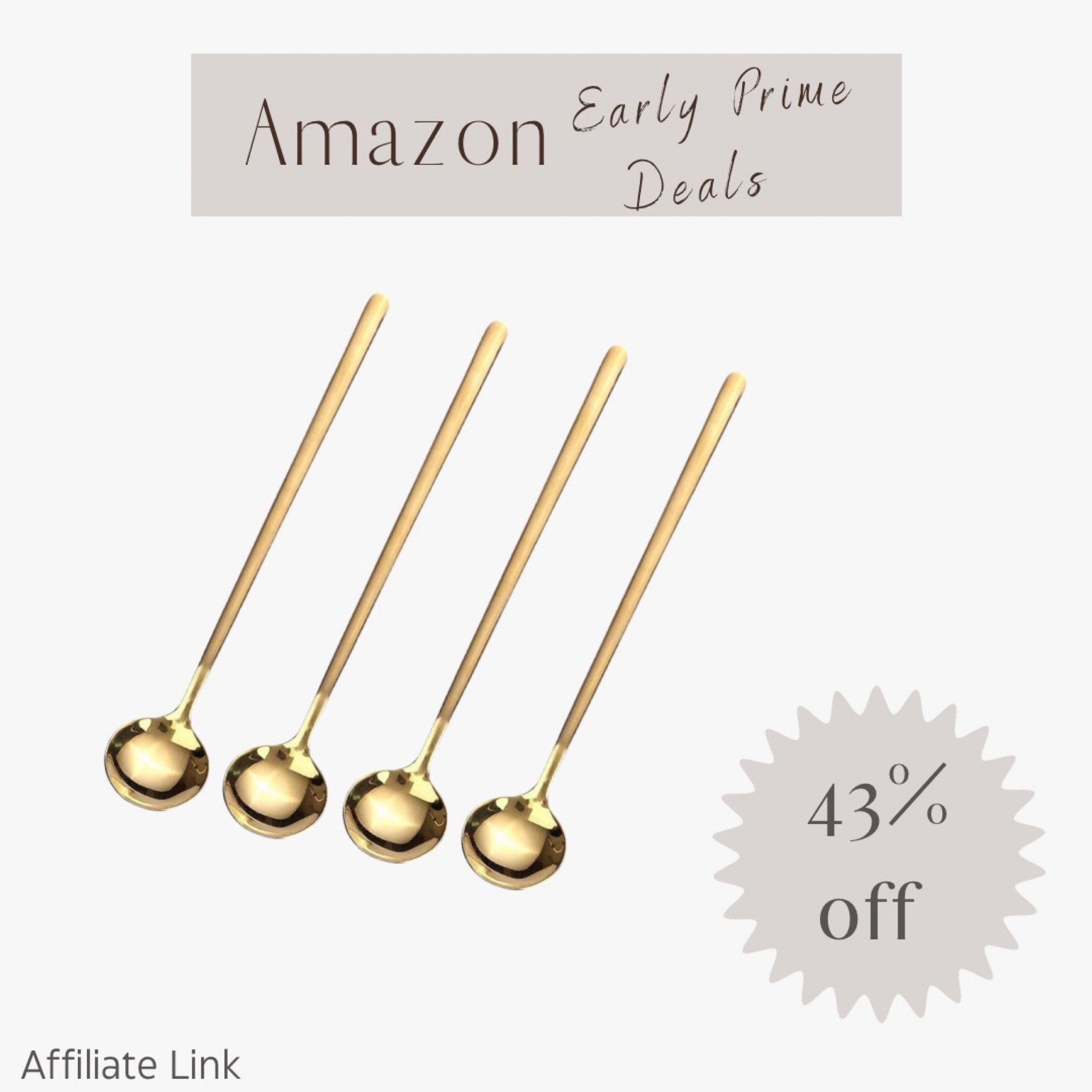 Amazon Prime Day Deals! 

Spoons, Coffee spoons, Coffee bar decor, Kitchen utensils, Kitchem decor, Home decor, Decor. 

#LTKhome #LTKxPrimeDay