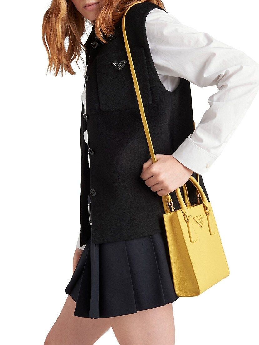 Saffiano Leather Handbag | Saks Fifth Avenue