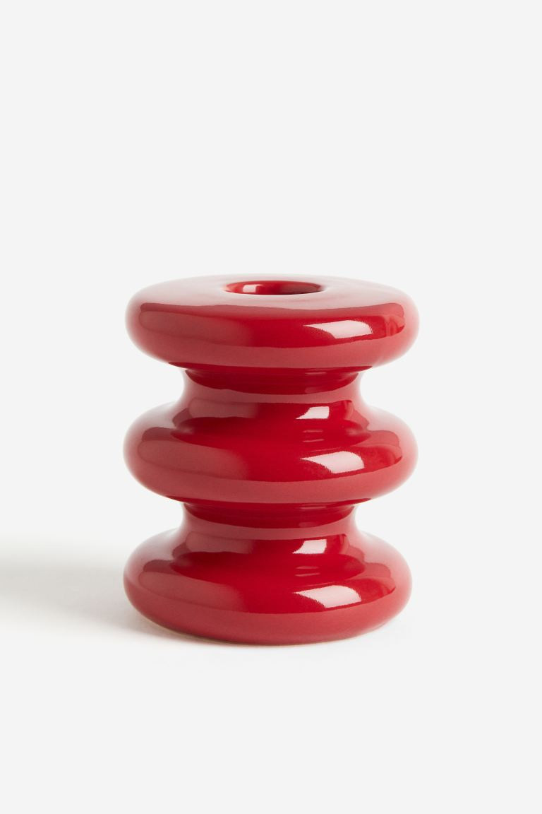 Stoneware Candlestick | H&M (US + CA)