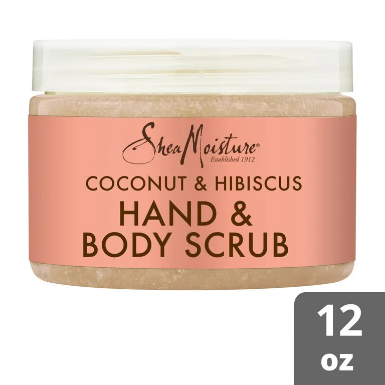 SheaMoisture Illuminating Hand And Body Scrub Coconut And Hibiscus, 12 oz - Walmart.com | Walmart (US)