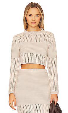 Line & Dot Ry Top in Ivory from Revolve.com | Revolve Clothing (Global)