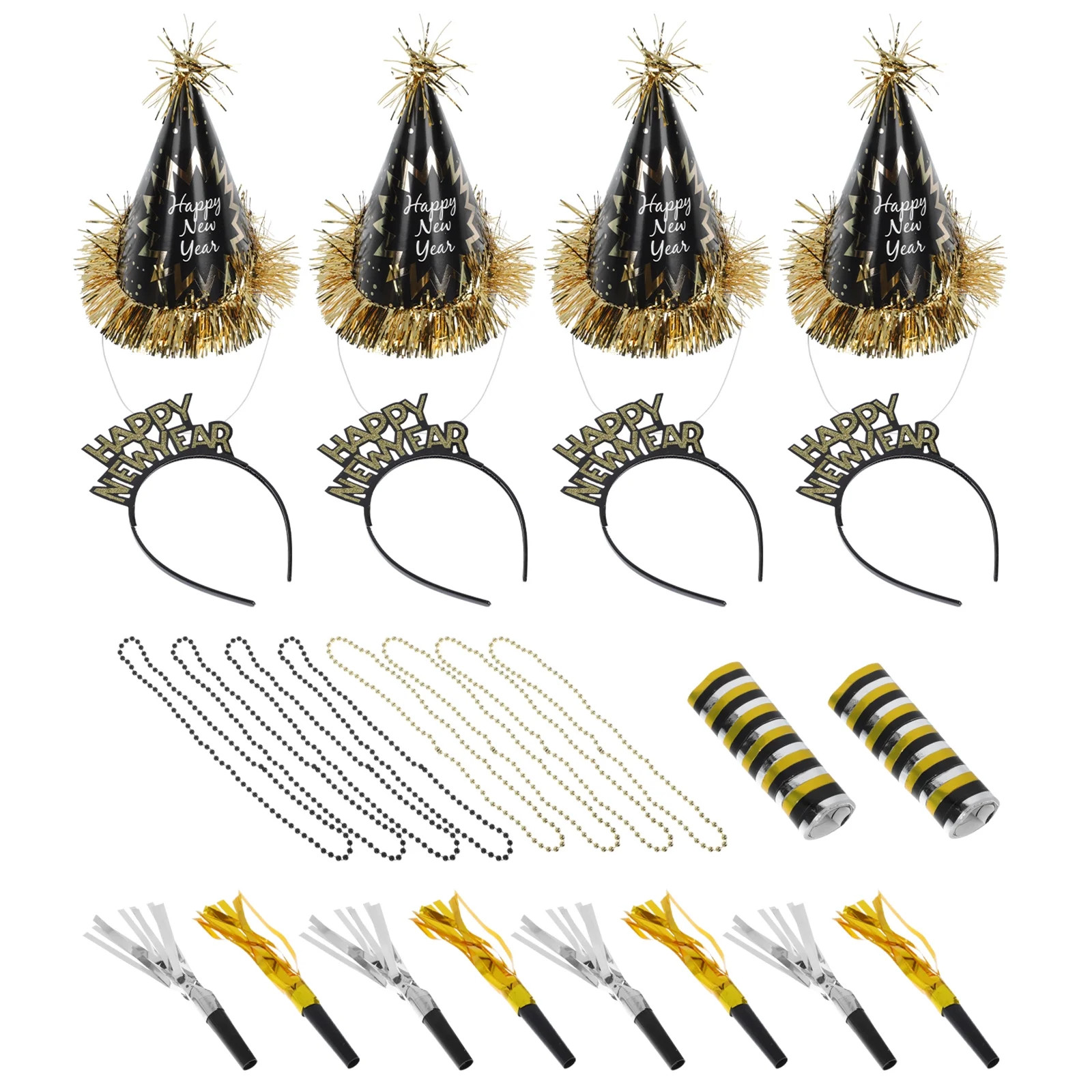 NUOLUX New Year Party Noisemakers, Assorted Color, 18 Pieces | Walmart (US)