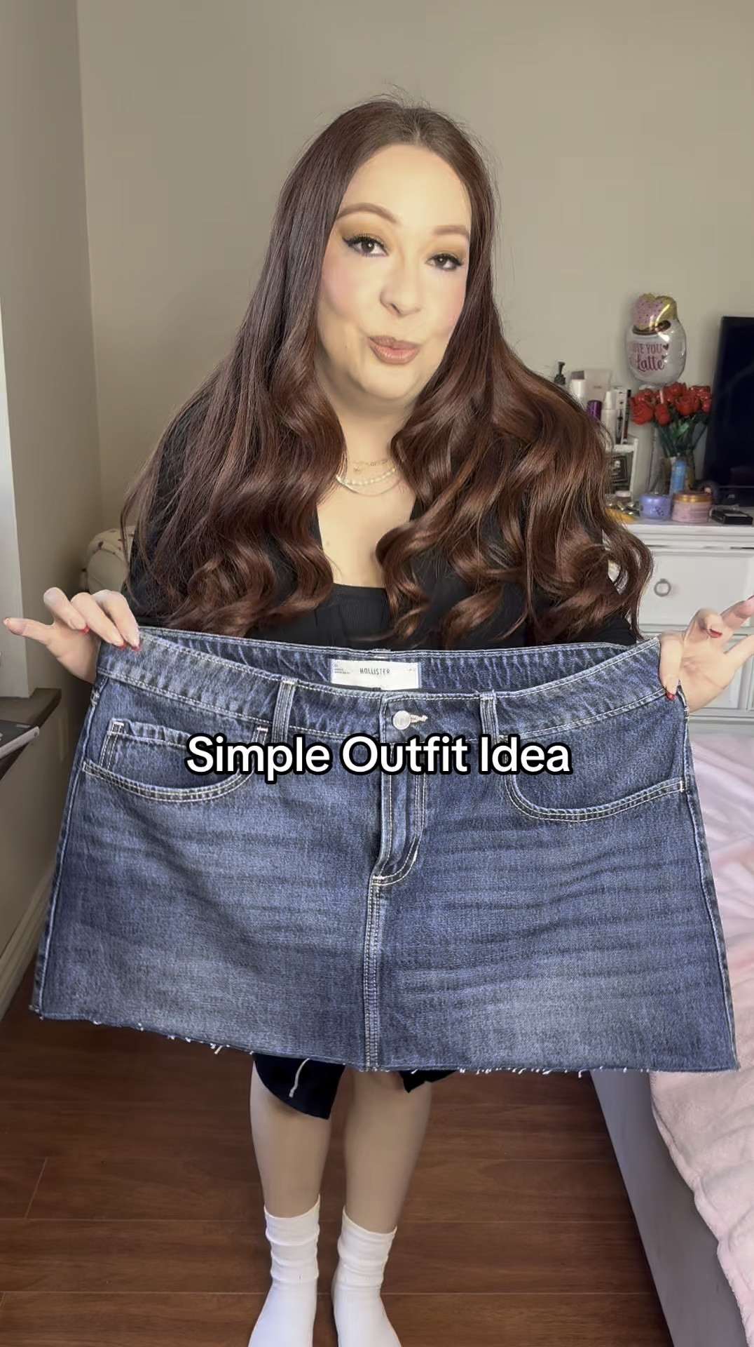 Styling my denim skirt from #hollister! 

#LTKStyleTip #LTKMidsize #LTKMostLoved