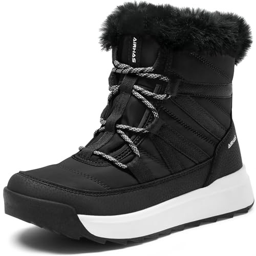 Women's Warm Snow Boots Cold Weather Winter Boots Fur Lined Comfortable Lightweight | Amazon (US)