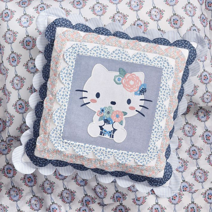 Hello Kitty® Scallop Pillow Cover | Pottery Barn Teen